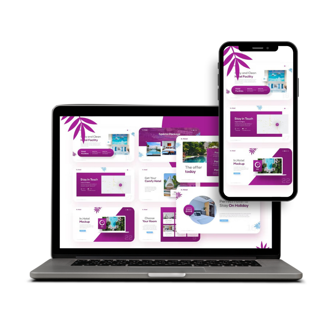 DeckBolt Premium Presentation Architecture Desktop Mockup